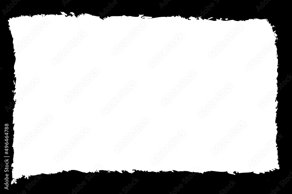 Black and White Decorative Photo Edges