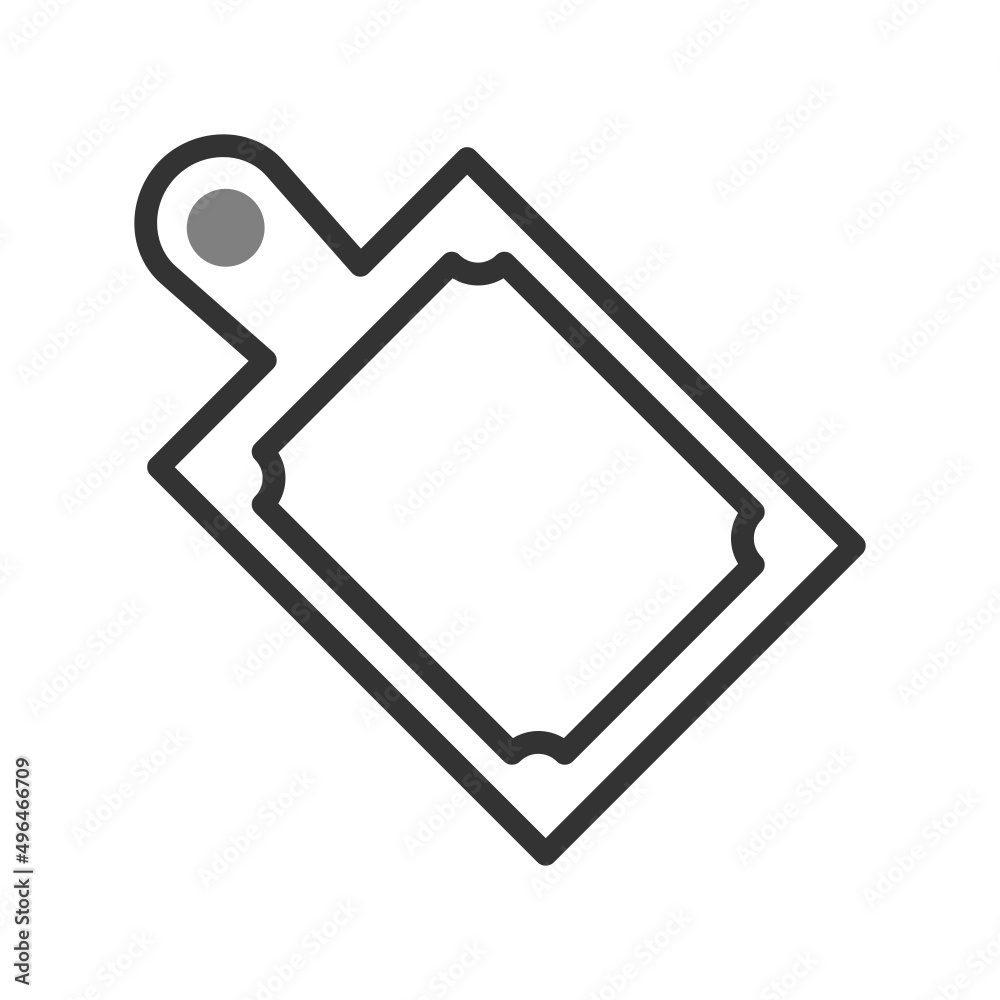 Chopping Boardline Icon Chopping Boardline Icon