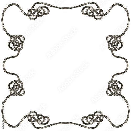 Rope with celtic knot.