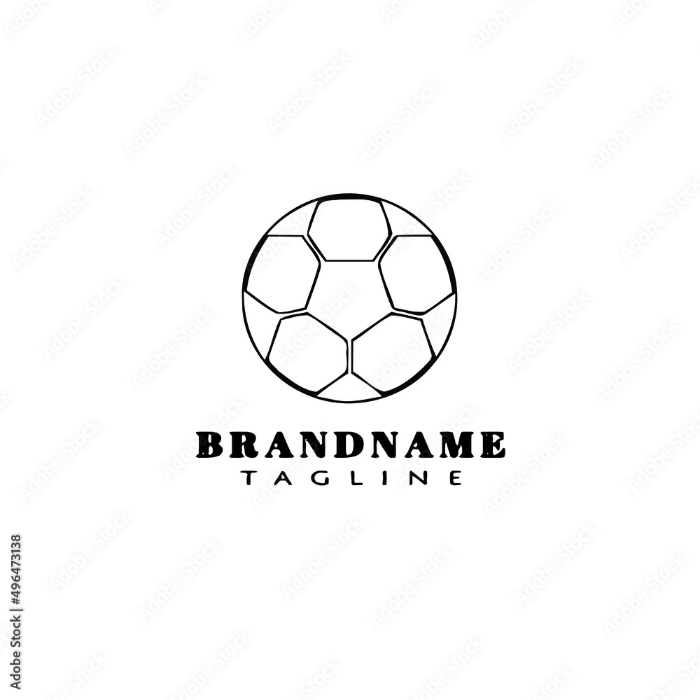 ball cartoon logo icon design vector creative