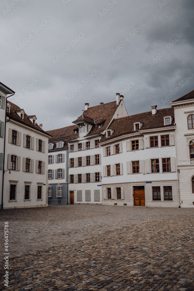 Fototapeta premium Basel Switzerland City architecture 