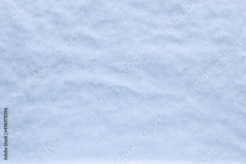 Serene Blue crumpled kraft paper background texture