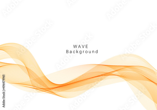 Abstract colorful modern wave background