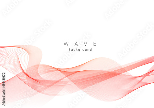 Decorative design modern pattern with stylish smooth yellow wave background