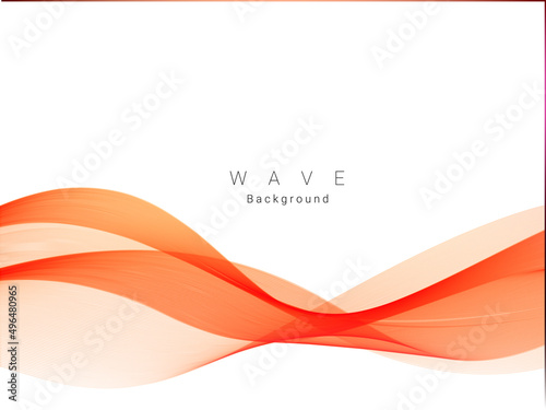 Abstract colorful modern wave background