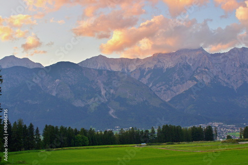 Sunset in the Dolomiti