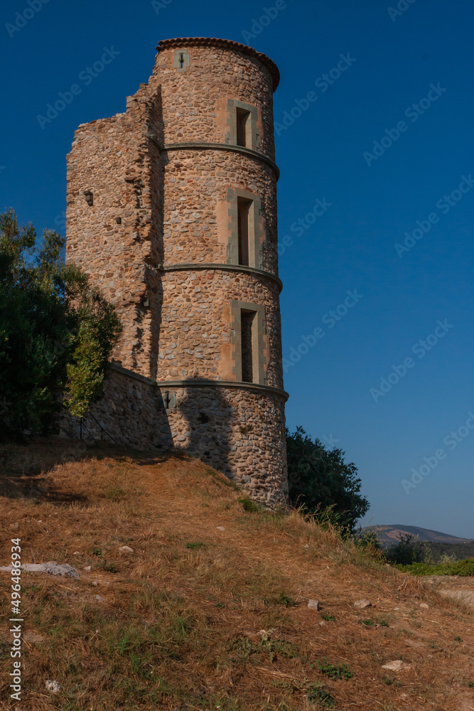 Remains of Grimaud Castle 