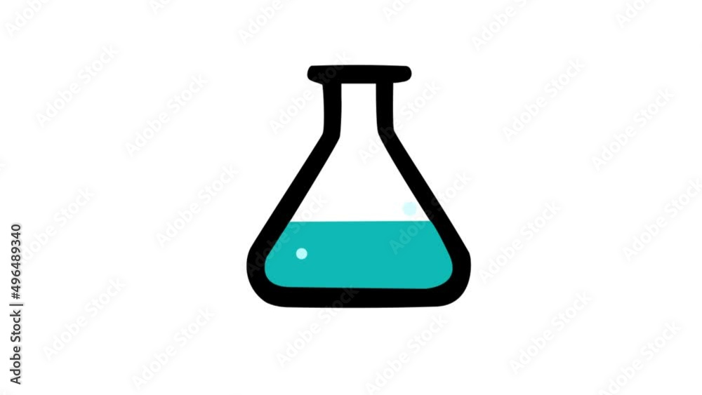 Bubbling flask
