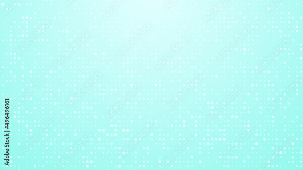 Dots halftone white blue and green color pattern gradient texture background. Dots halftone white blue and green color pattern gradient texture background.