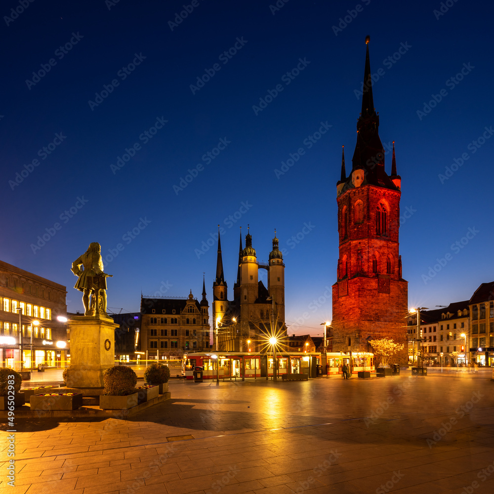 Fototapeta premium Halle an der Saale