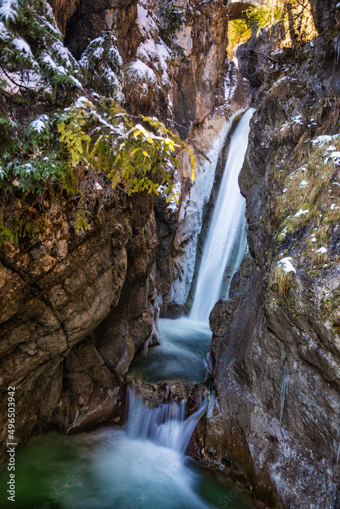 Fototapeta premium Gorges, Canyons, Waterfalls