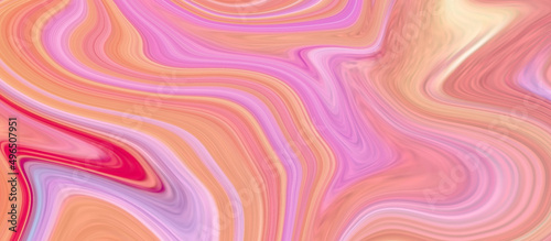 Modern stylist colorful decorative swirly colored abstract background with silky fluid liquid effect. Abstract wave liquid marble texture illustration for book cover, industrial works and any design.