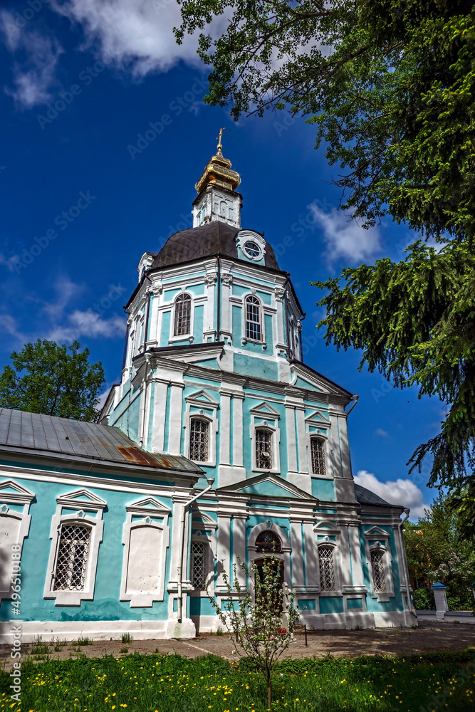 Feast of the Presentation of the Blessed Virgin church, years of construction 1762—1832. City of Dmitrov, Russia