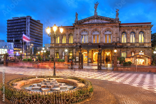 National Theatre of Costa Rica in San Jose photo