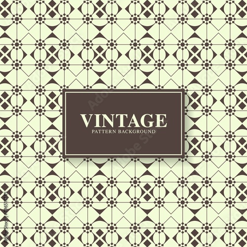 vintage abstract line pattern design