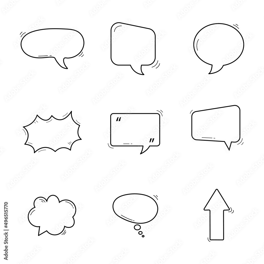 set of speech bubble frames for comic text isolated white background. Empty outline bubble for speech text. Dialog empty cloud, cartoon box. set of speech bubble frames for comic text isolated white background. Empty outline bubble for speech text. Dialog empty cloud, cartoon box.