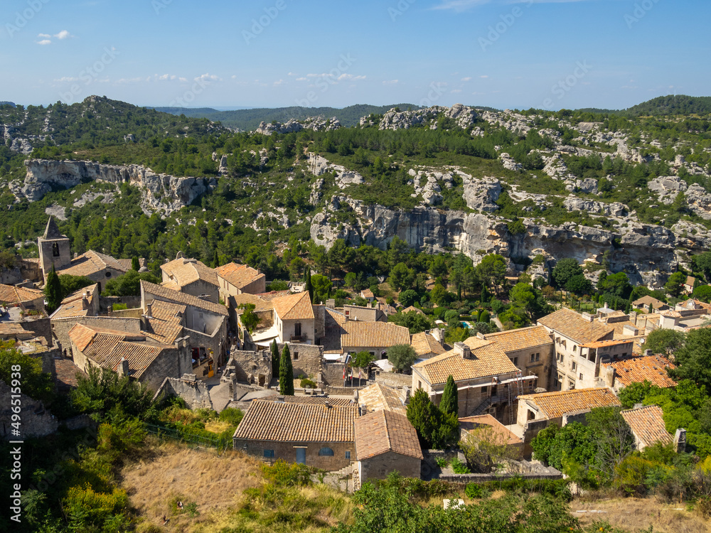 Les Baux-de-Provence hamlet