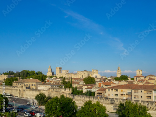 Obraz na płótnie Avignon skyline w salonie