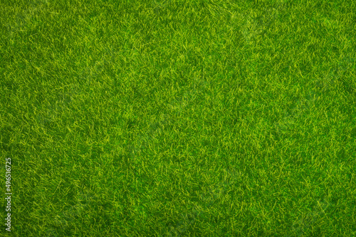 green artificial green grass background