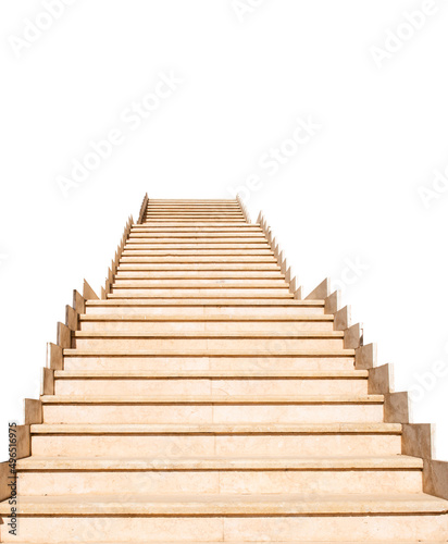stone steps isolated