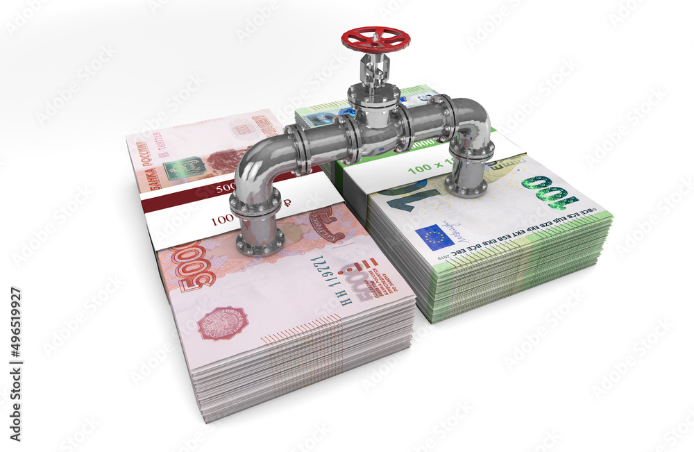 Eine drohender Lieferstopp von russischem Erdgas lässt die Gaspreise steigen und schockiert die deutsche Wirtschaft. Eine drohender Lieferstopp von russischem Erdgas lässt die Gaspreise steigen und schockiert die deutsche Wirtschaft.
