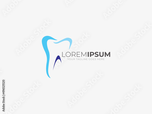 Dental logo design symbol