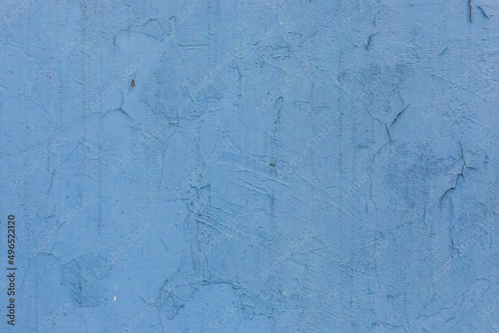 Old blue paint on the surface of a weathered wall obsolete concrete texture outdated background Old blue paint on the surface of a weathered wall obsolete concrete texture outdated background