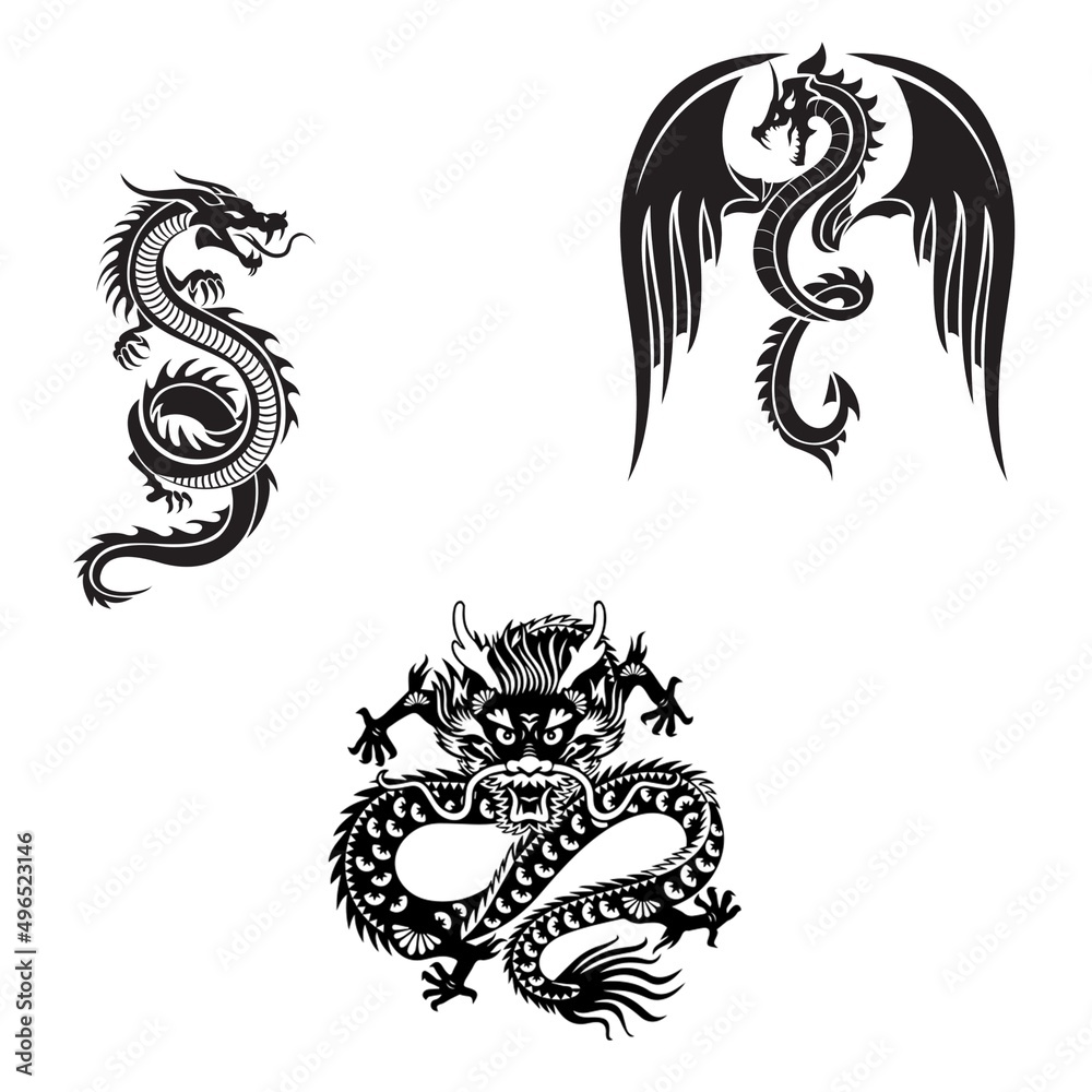 Dragon Tattoos and their Meanings | by Jhaiho | Medium