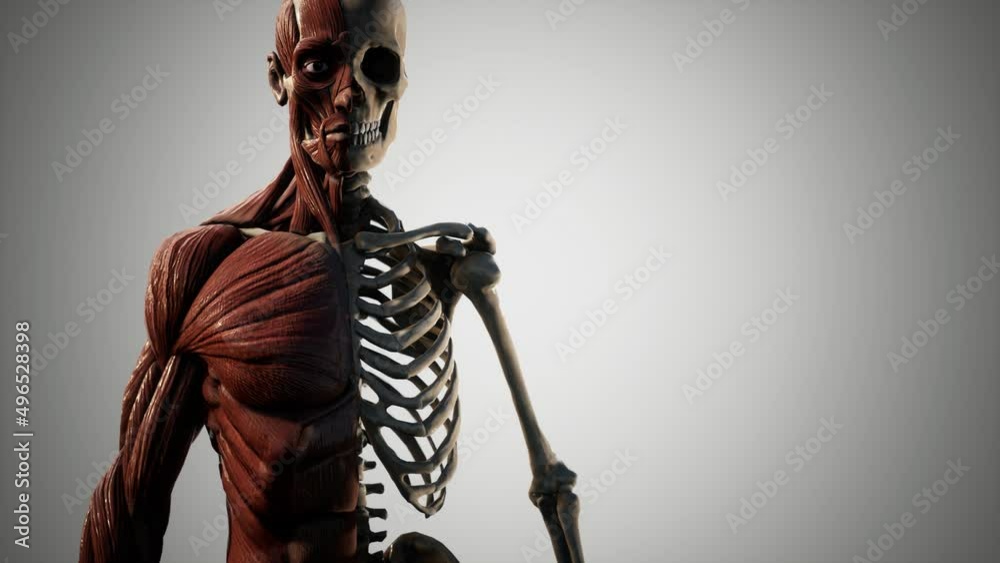 muscular and skeletal system of human body