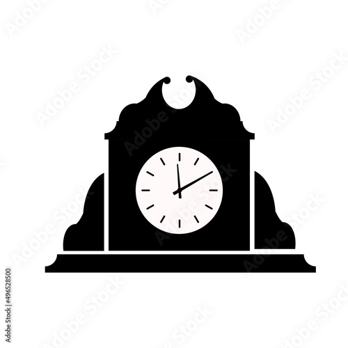 Stary zegar ikona