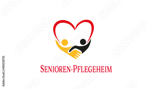 Senioren-Pflegeheim Logo, Altersheim Logo ,Pflegeheim Logo	