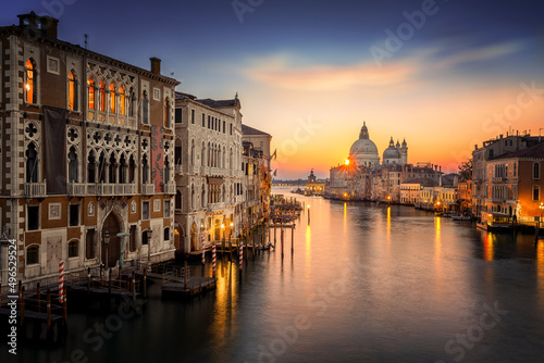 Gorgeous view of the Grand Canal  Venice  Italy