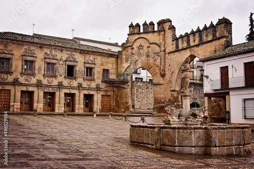 Plaza del Pópulo, Baeza, Andalusia, Spain. World Heritage.