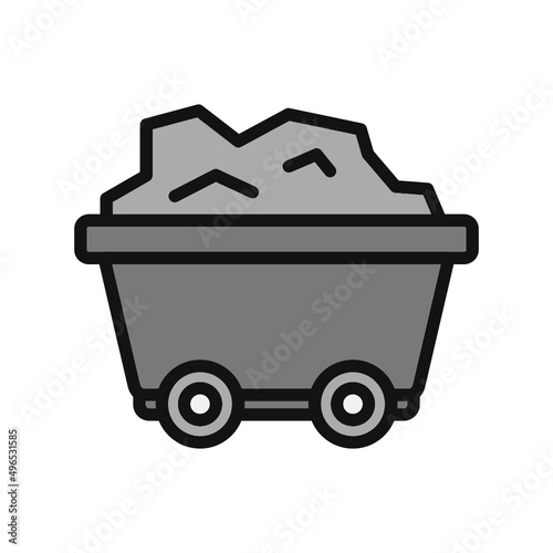 Mining Cart Icon