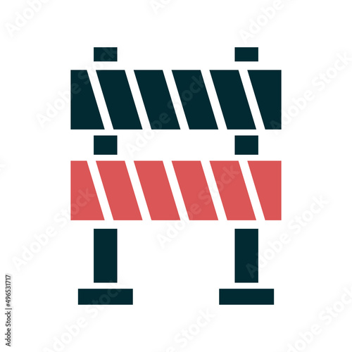 Traffic Barrier Icon