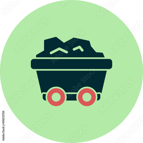 Mining Cart Icon