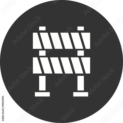 Traffic Barrier Icon
