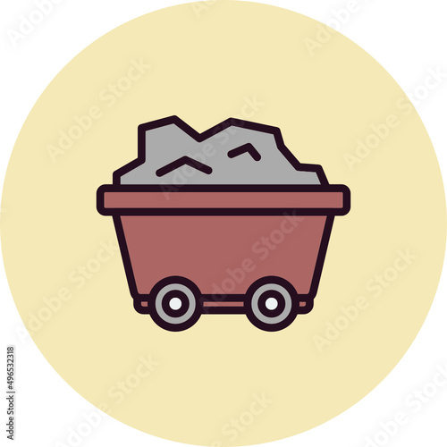 Mining Cart Icon
