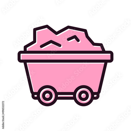 Mining Cart Icon