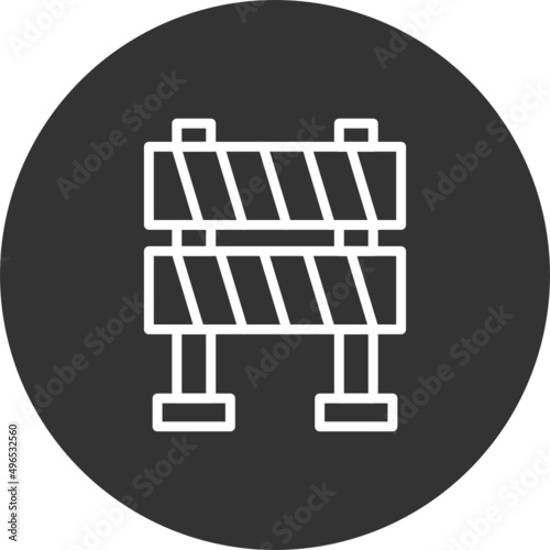 Traffic Barrier Icon