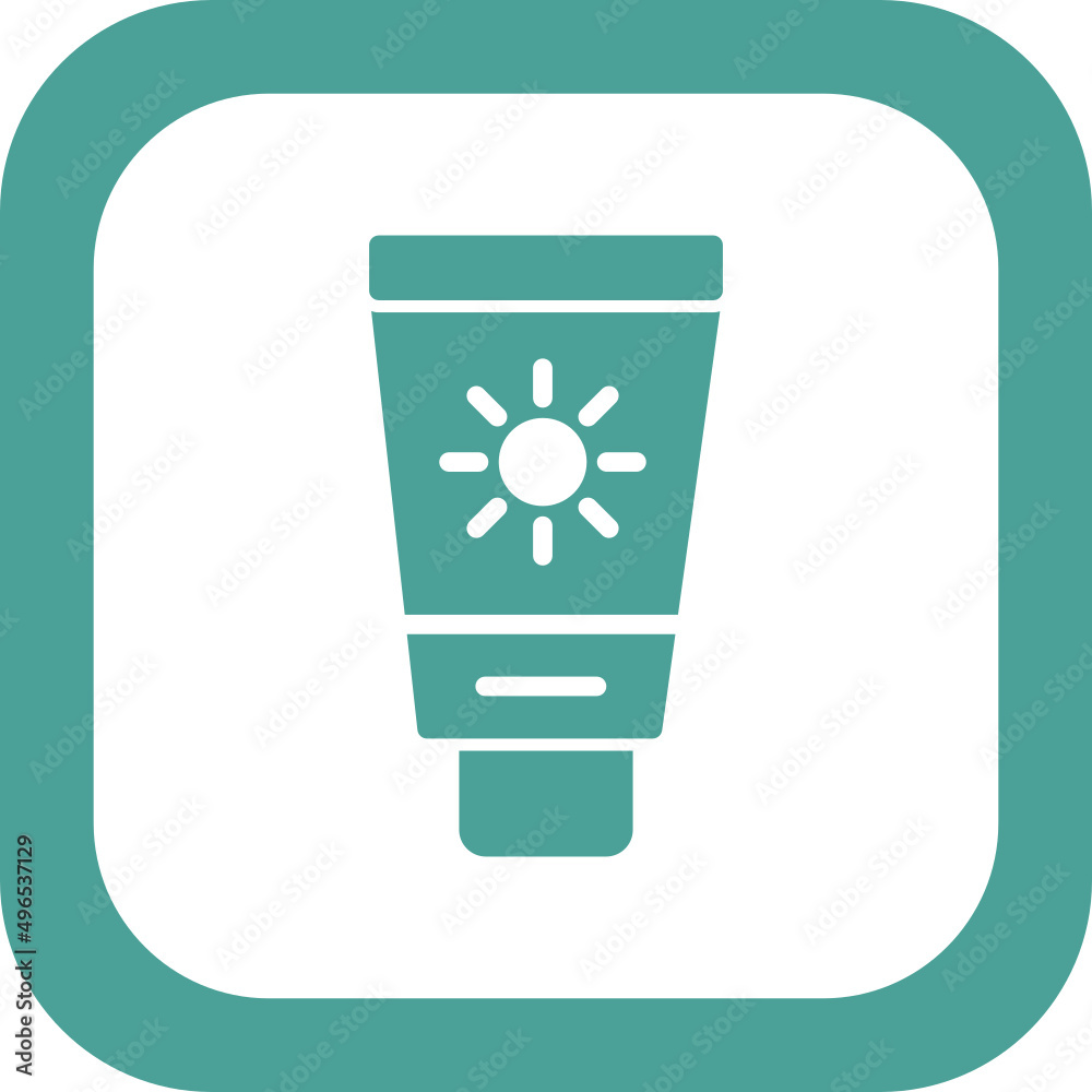 Sunscreen Icon Sunscreen Icon