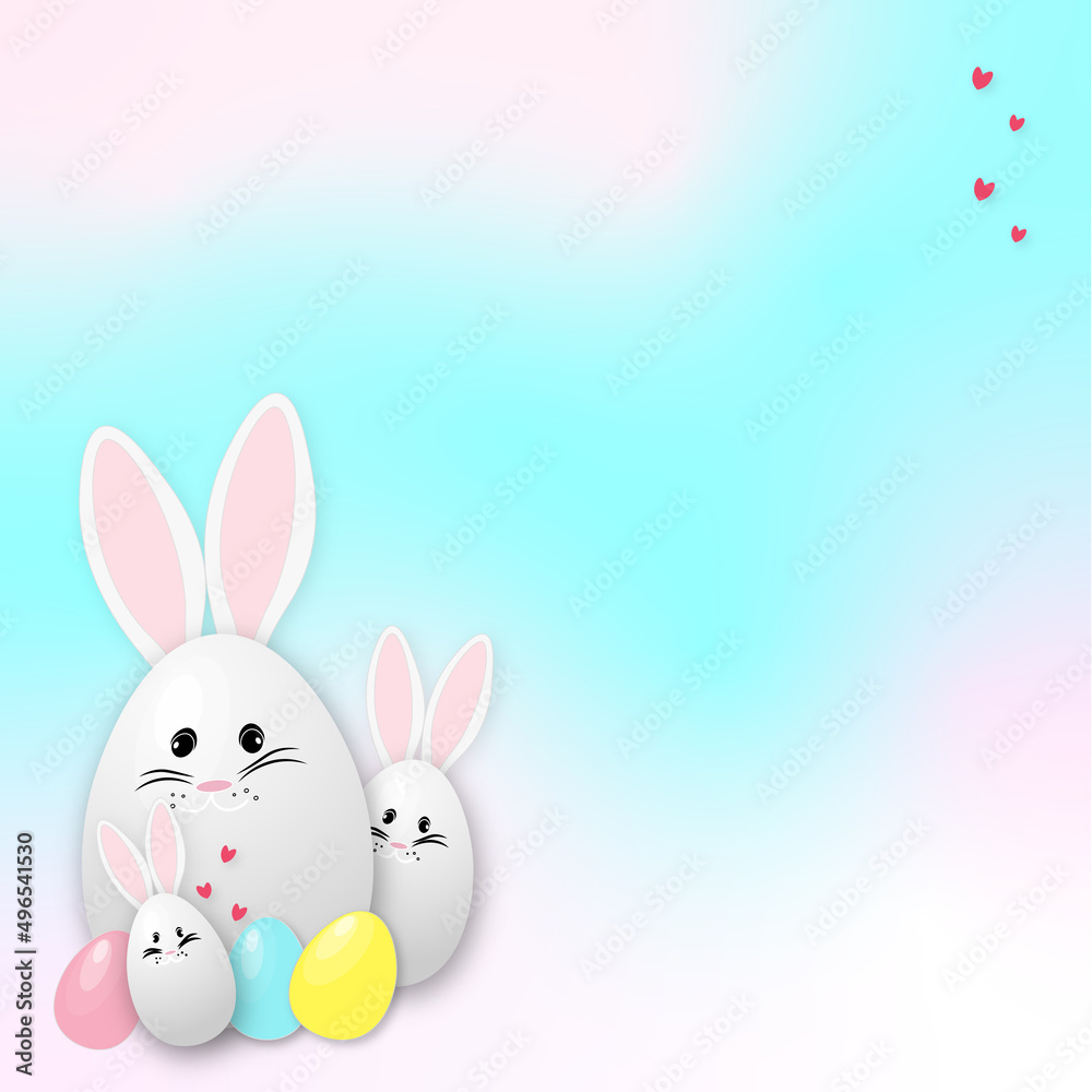 Obraz premium easter egg, background, postcard