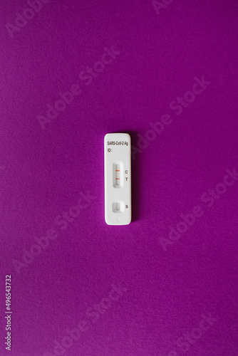 Positive Covid Test Rapid Test Antigen Pandemic Coronavirus Isolation Social Distancing