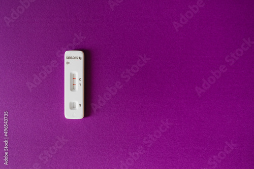 Positive Covid Test Rapid Test Antigen Pandemic Coronavirus Isolation Social Distancing