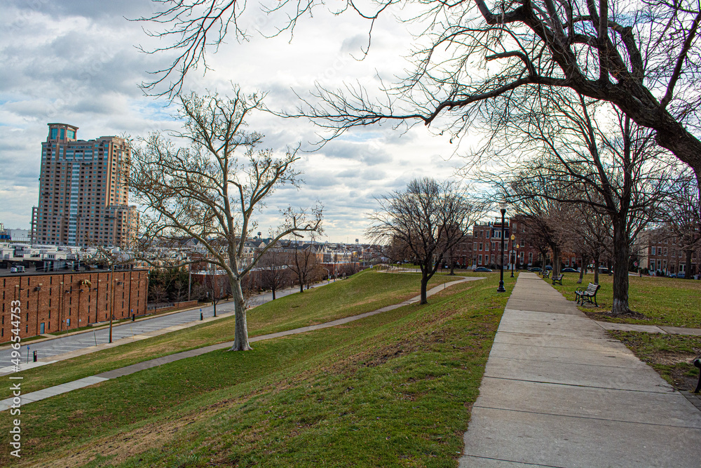 Fototapeta premium Federal Hill, Baltimore