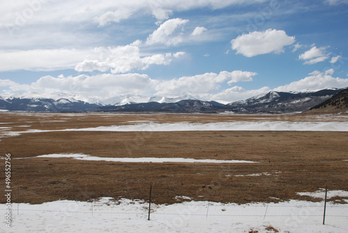 A mountain range in Colorado 