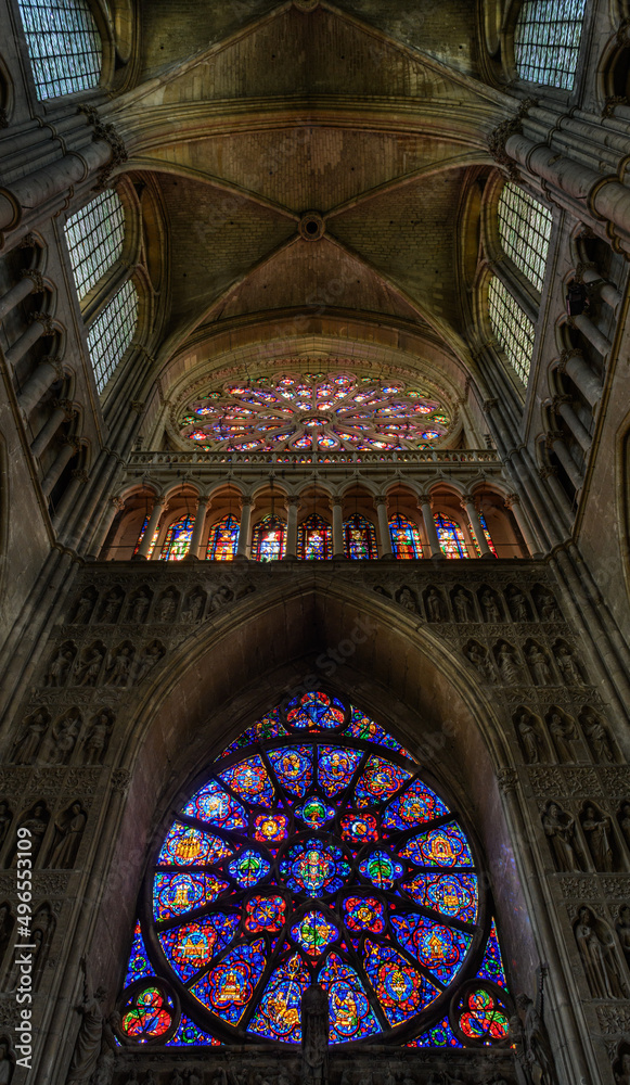 Reims cathedral interior