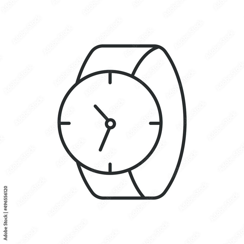 Watch icons symbol vector elements for infographic web Watch icons symbol vector elements for infographic web