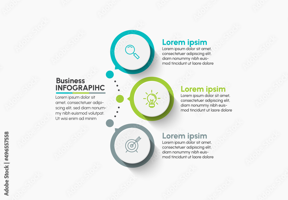 Business data visualization. timeline infographic icons designed for abstract background template milestone element modern diagram process technology digital marketing data presentation chart Vector
