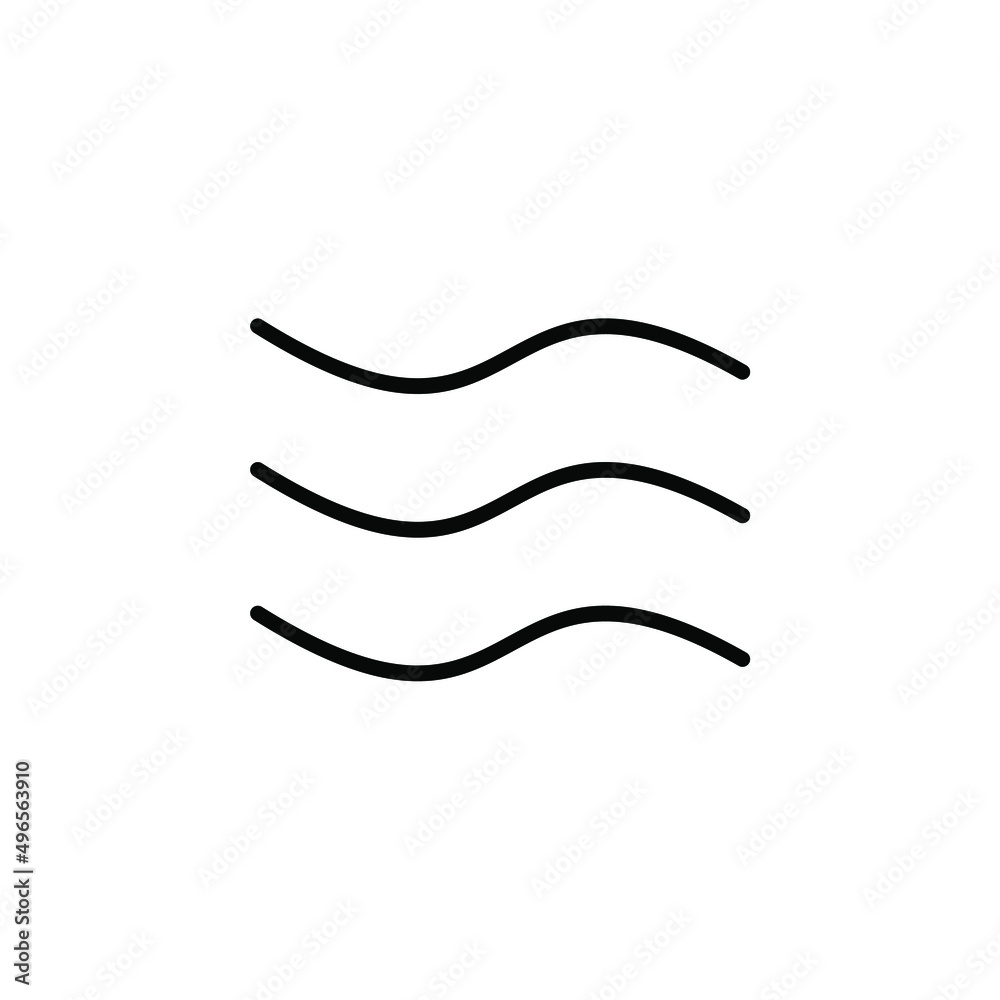 Wind, Air Solid Line Icon Vector Illustration Logo Template. Suitable For Many Purposes. Wind, Air Solid Line Icon Vector Illustration Logo Template. Suitable For Many Purposes.